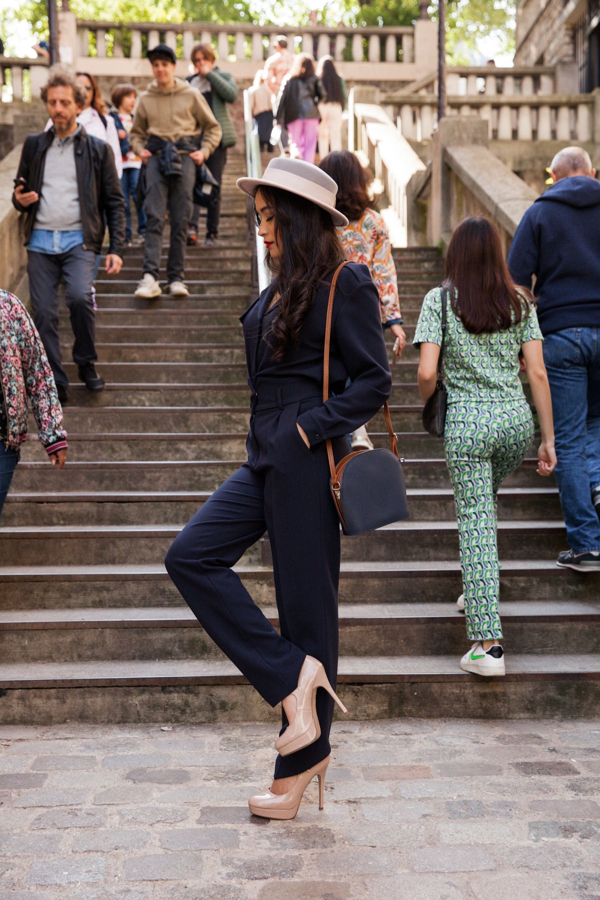 80'S Navy Blue Shirt