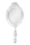 Miroir à main Blanc