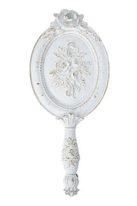 Miroir à main Blanc