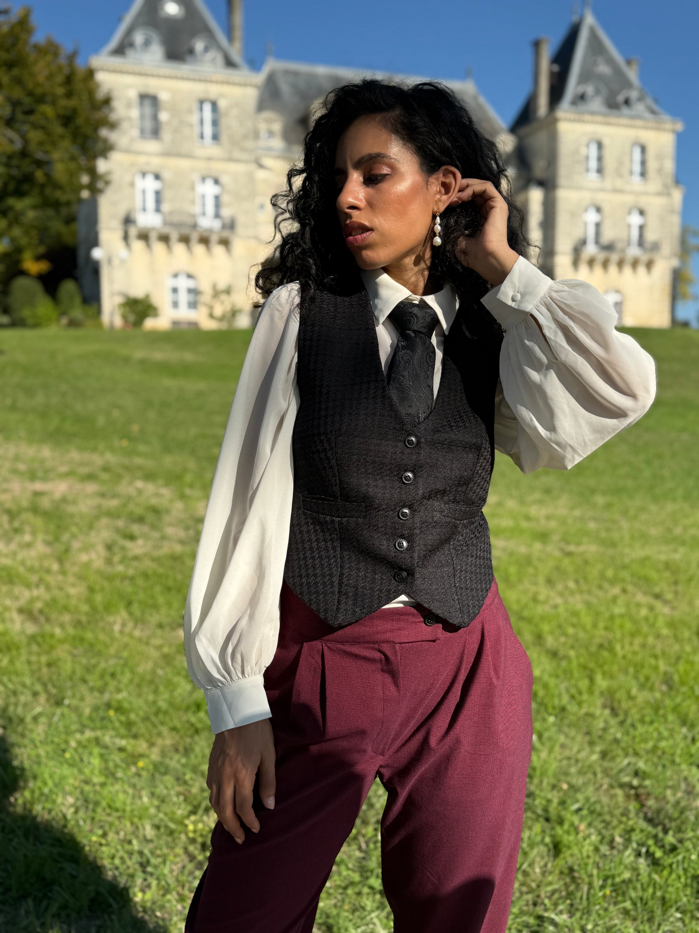 Academia Tanne Grün Tartan Jacke