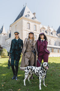 Veste Paddington Carreaux Vert/ Noir