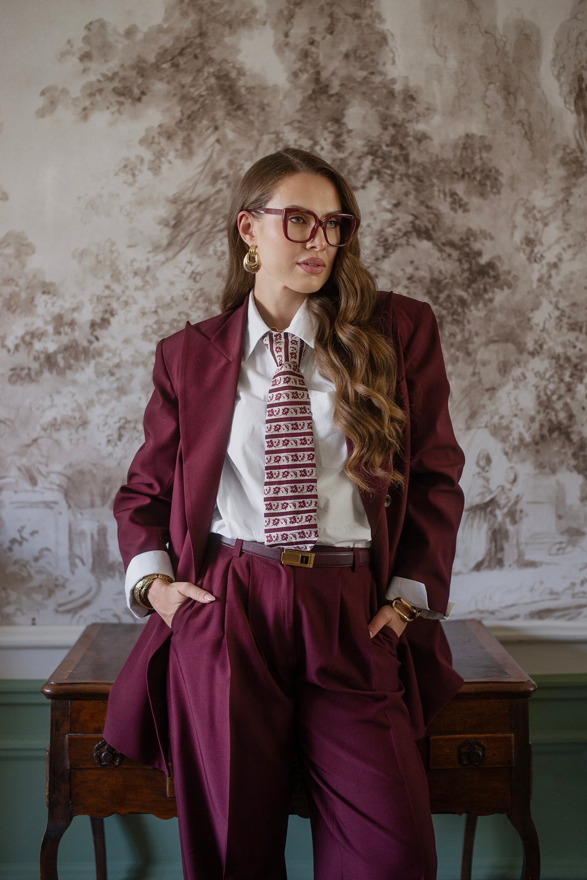 Veste Tailoring Bordeaux