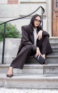 Veste Tailoring Marron