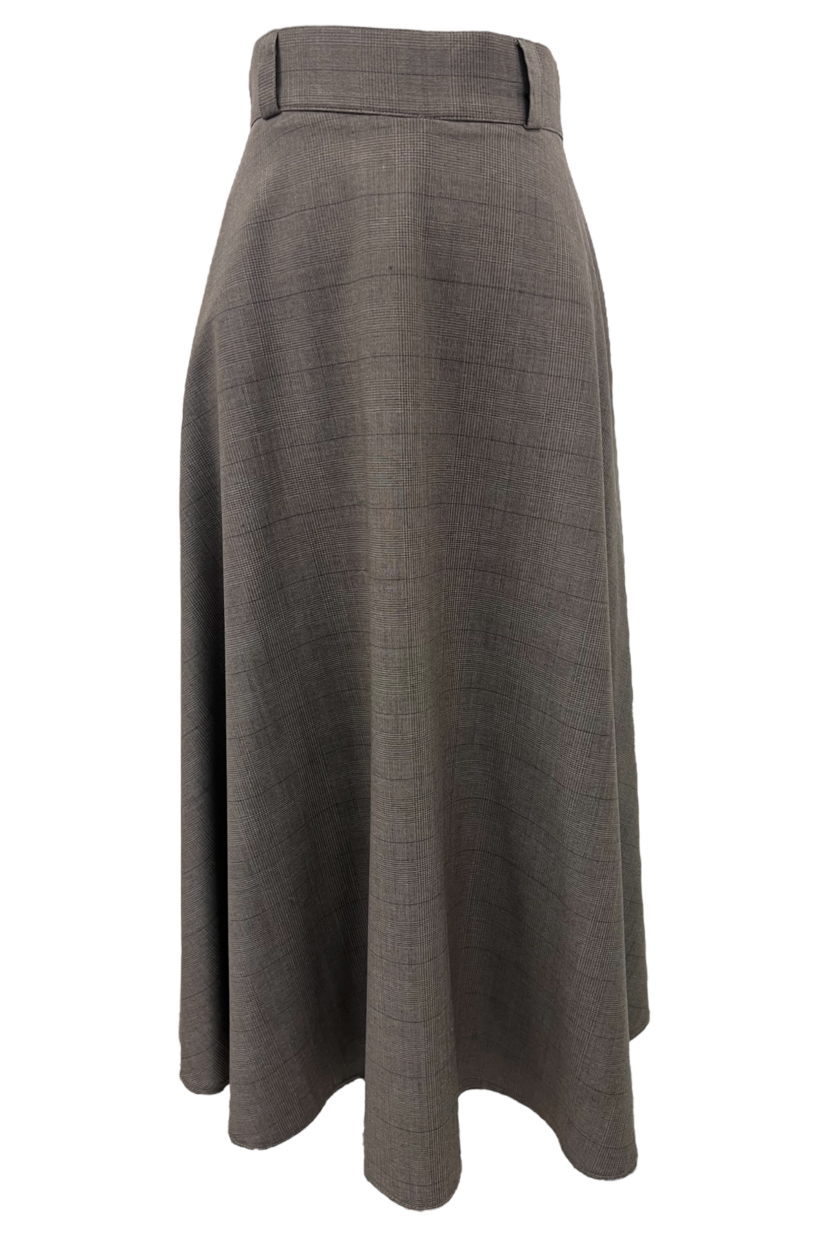 Jupe Académia Prince de Galles Taupe/Marron