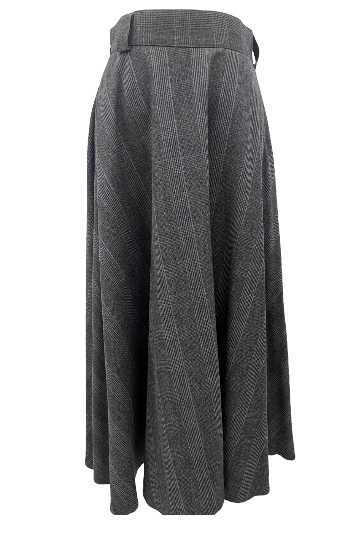 Académia Skirt Grey/Blue Checks