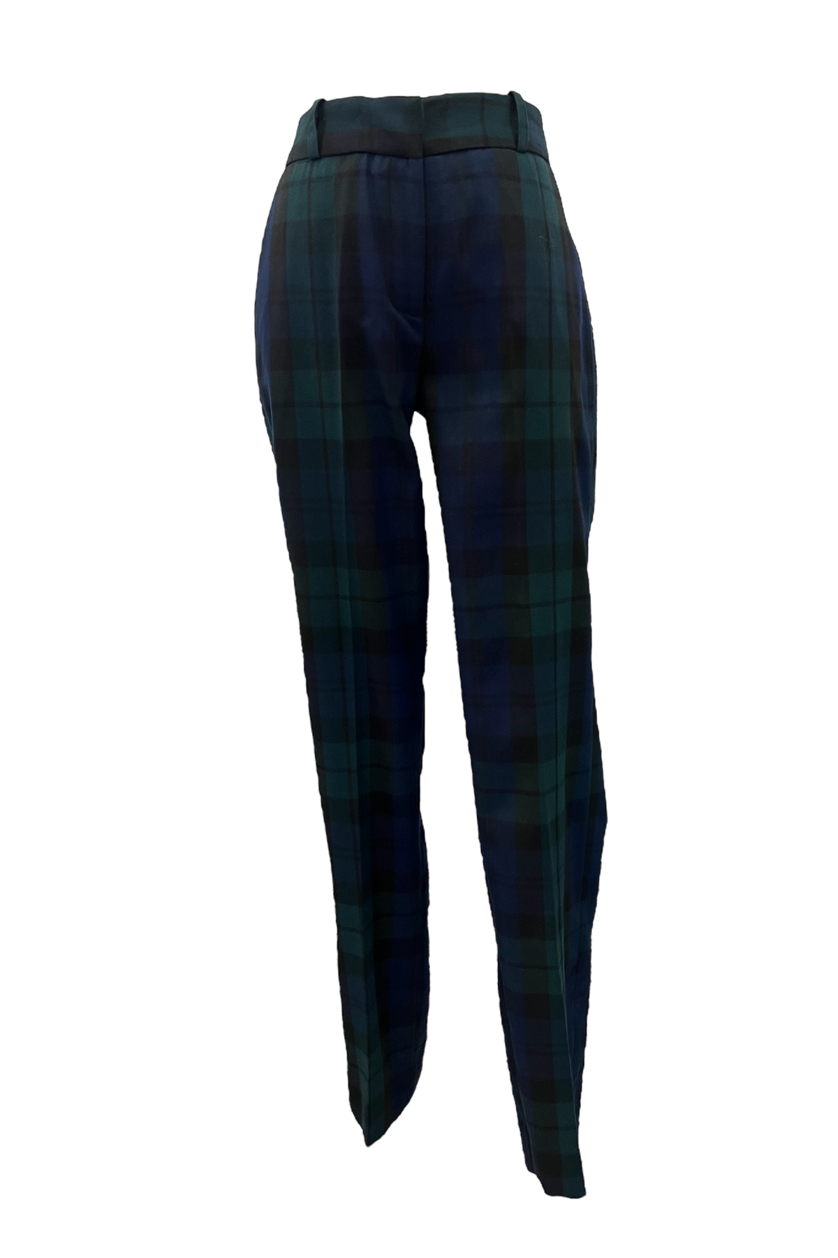 Peaky Tartan Pants Green