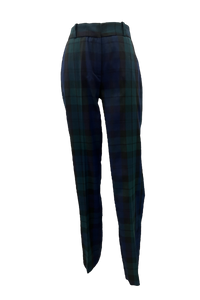 Peaky Tartan Pants Green