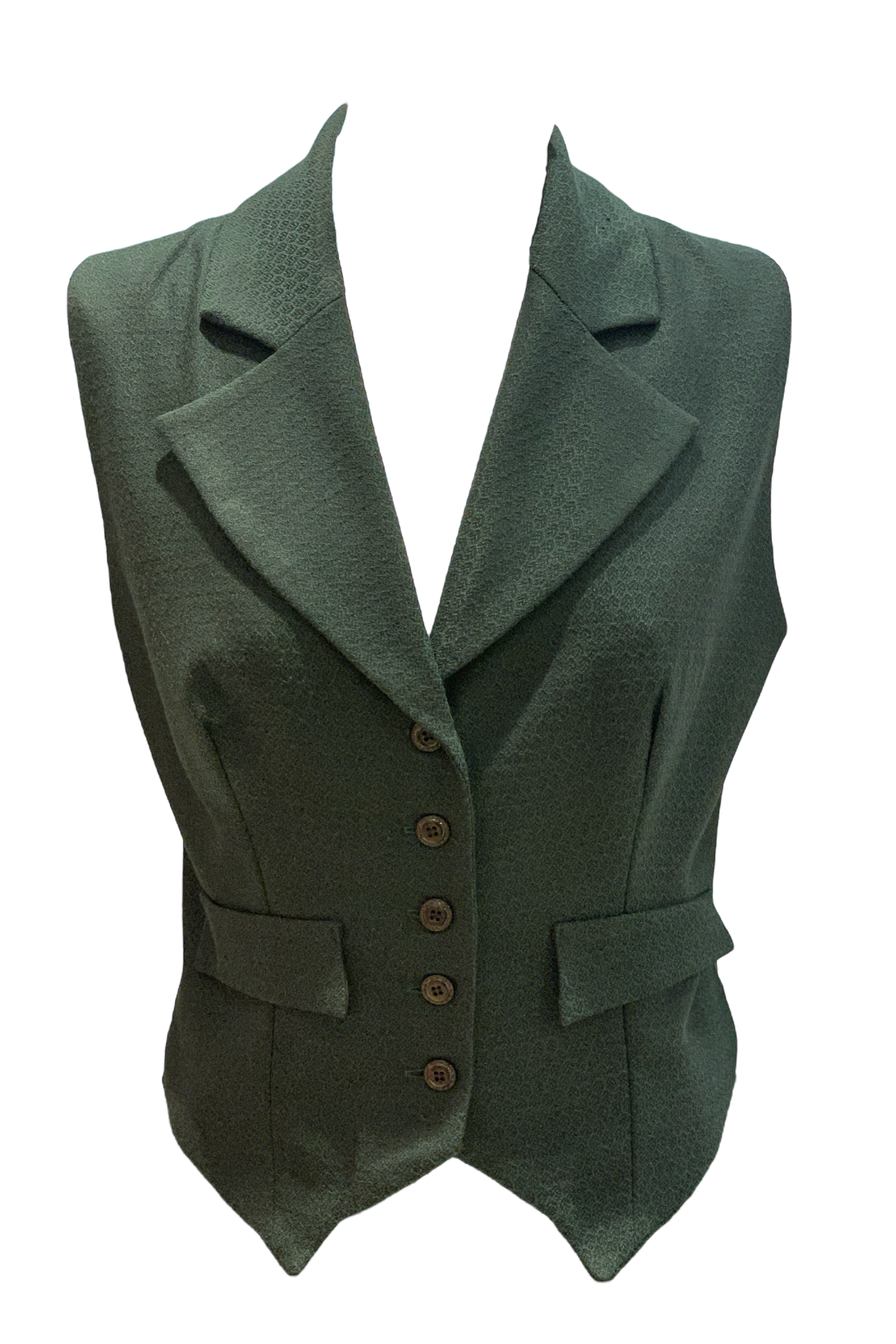 Veston Peaky Vert texturé