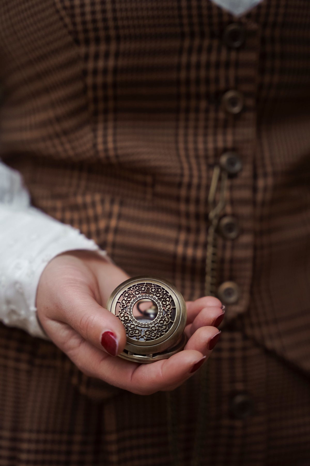 Veston Académia Prince de Galles Camel/Noir