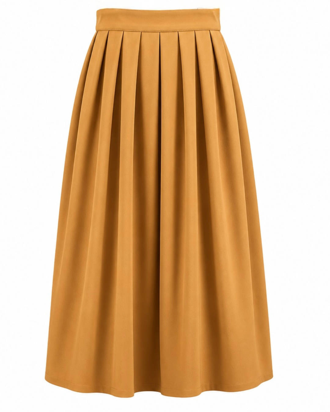 Jupe Hilda Jaune Moutarde