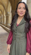 Green Textured Peaky Jacket