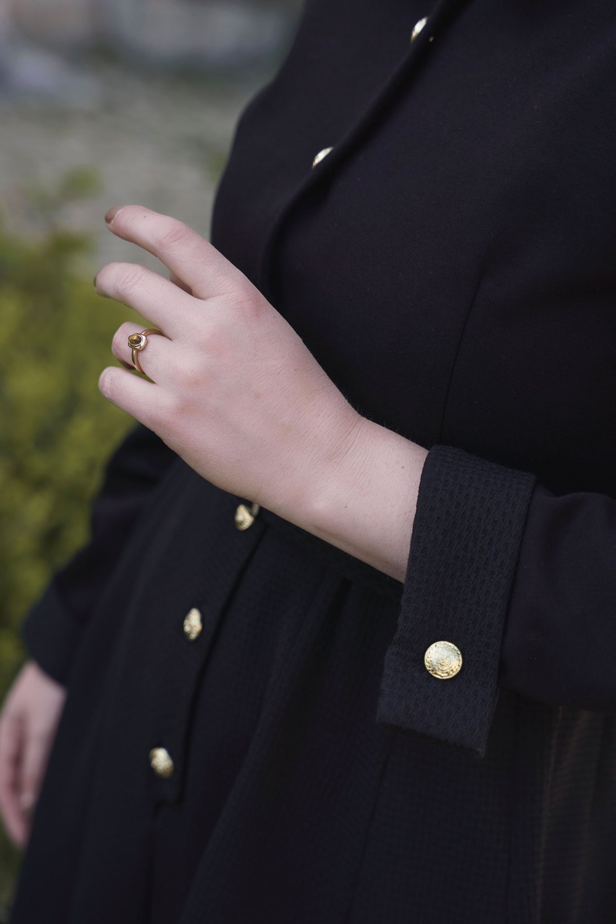 robe mia noire rétro année 50 ceinture incluse élégance intemporelle polyester maille fine milano made in france 